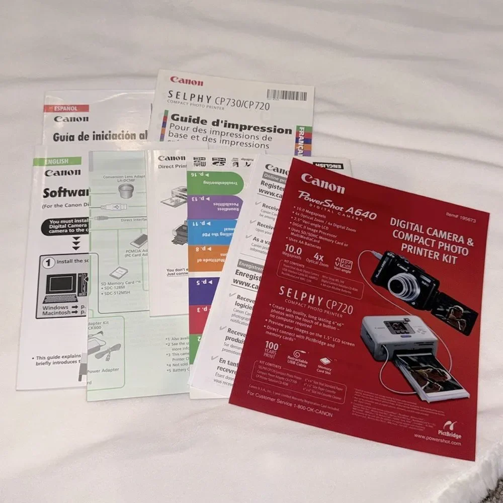 Canon‎ SELPHY CP720 Compact Photo Printer